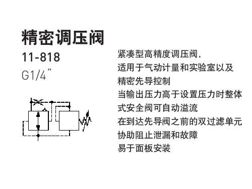 諾冠 NORGREN   11-818